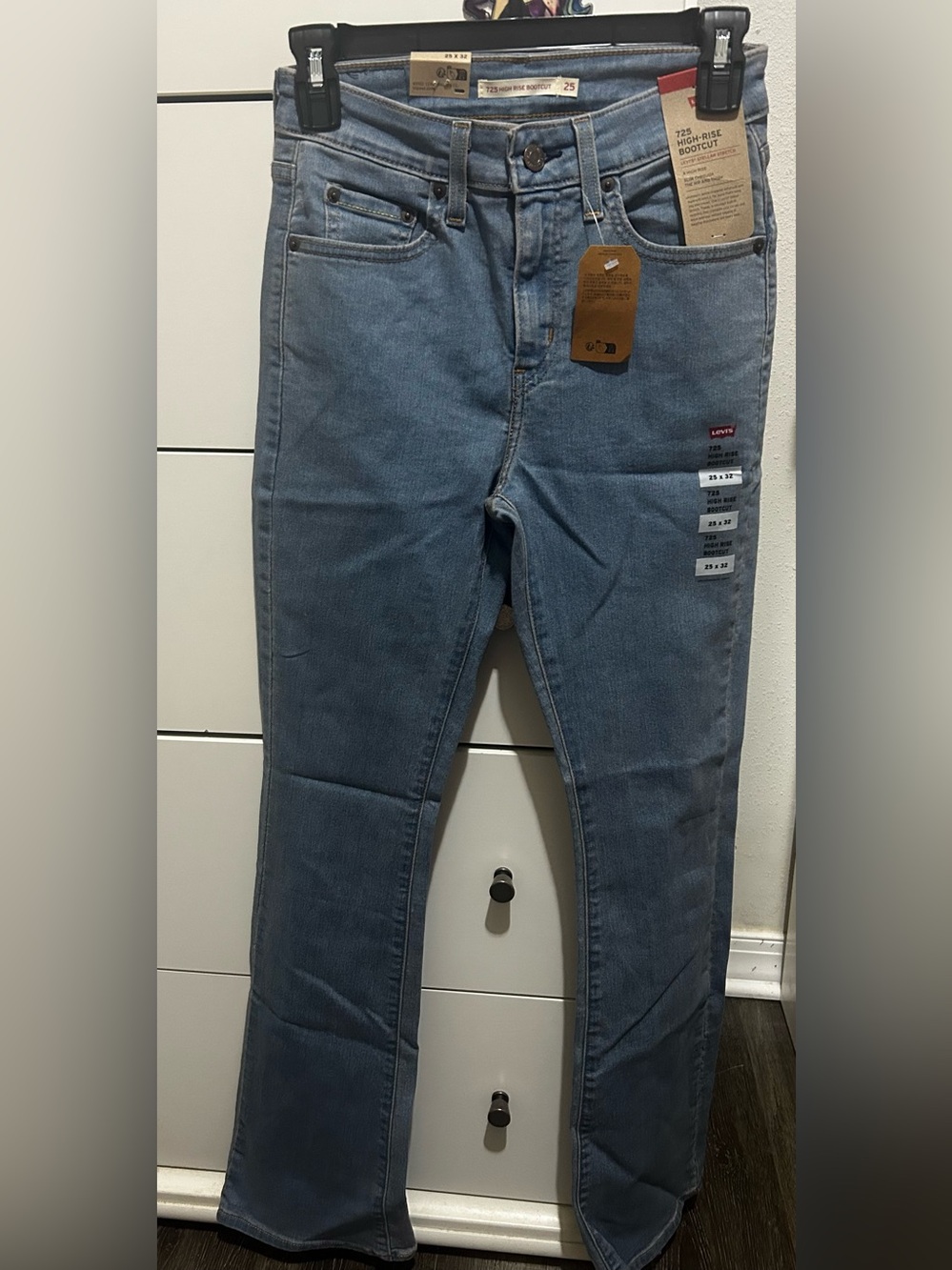 Women’s High-Rise Blue Bootcut Jeans
